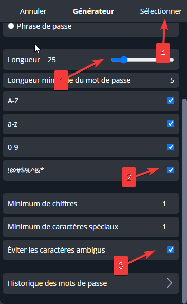 Plus de sécurité